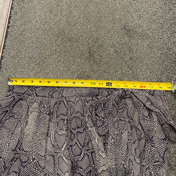 Anthropologie Maeve Annette Snake Print Midi Skirt, 16726 - Picture 9 of 16